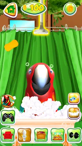 Game screenshot Talking Parrot Pet apk