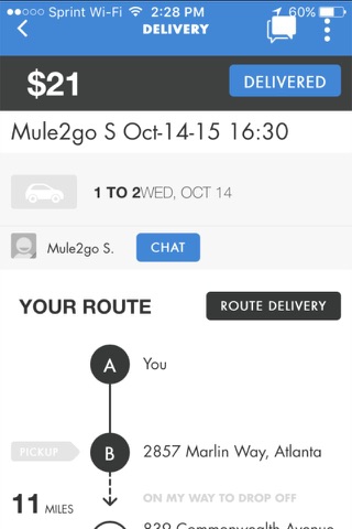 Mule2Go Driver screenshot 3