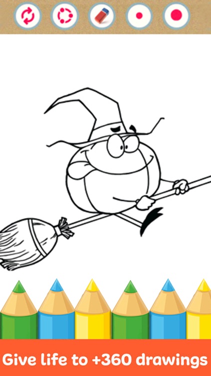 Halloween Colouring Pages : Spooky Fun