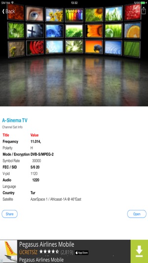 Turkey TV Channels Sat Info(圖3)-速報App