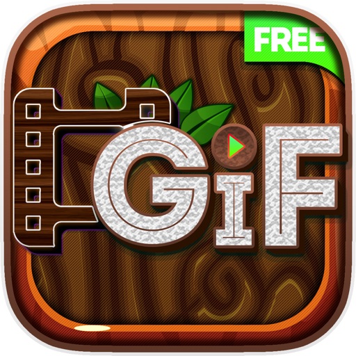 GIF Maker Wood Fashion –  Animated GIFs & Videos Creator Wooden Themes Free icon