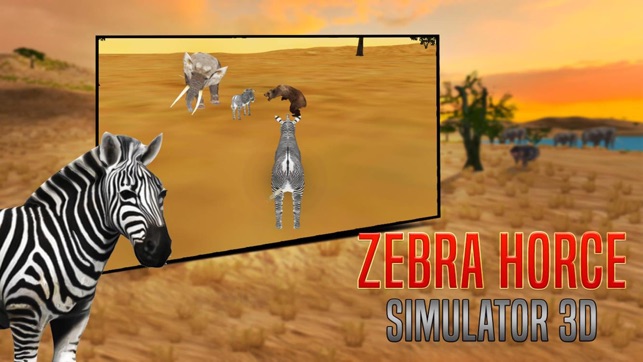 Zebra Horce Simulator 3D(圖3)-速報App