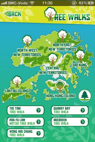 Country Parks Tree Walks screenshot 2