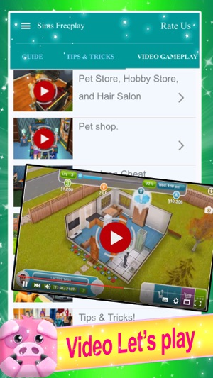 Guide For The Sims Freeplay Cheats On The App Store