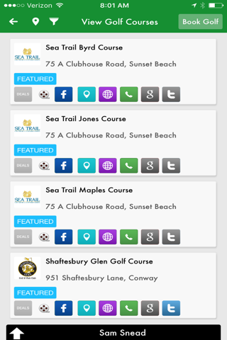 Myrtle Beach Golf screenshot 3