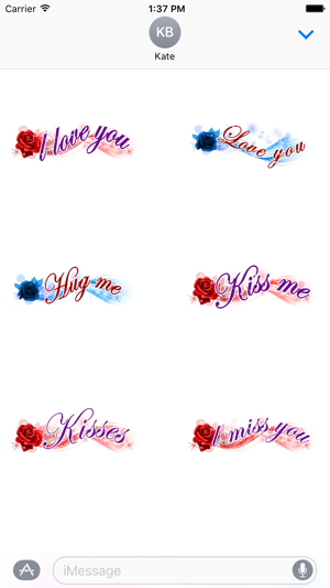 Love Messages Sticker - love stickers for iMessage(圖2)-速報App