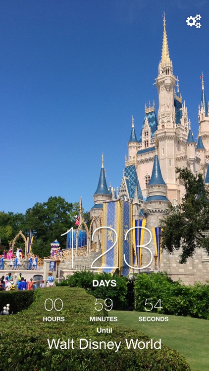 Vacation Countdown for Disney World