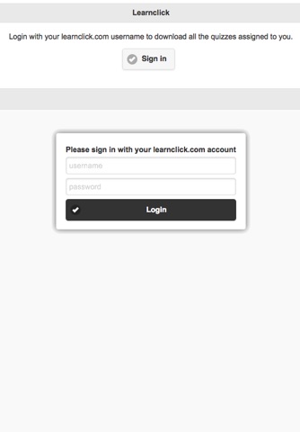 Learnclick Mobile Quizzes screenshot 2