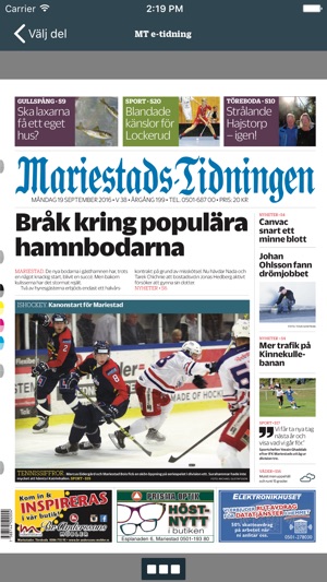 Mariestads-Tidningen e-tidning(圖2)-速報App