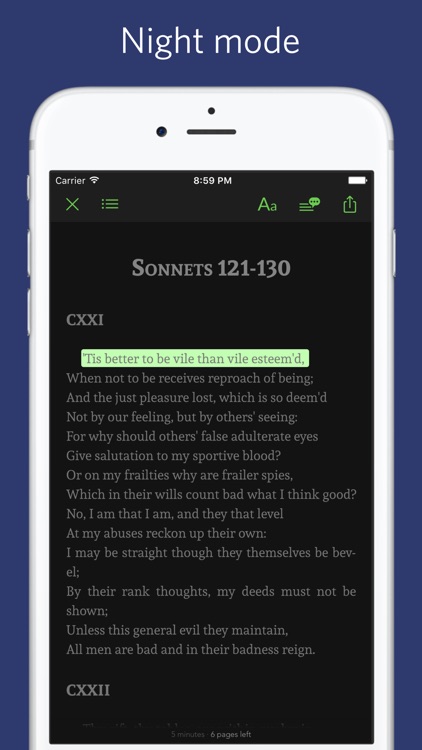 Shakespeare's sonnets - sync transcript screenshot-4