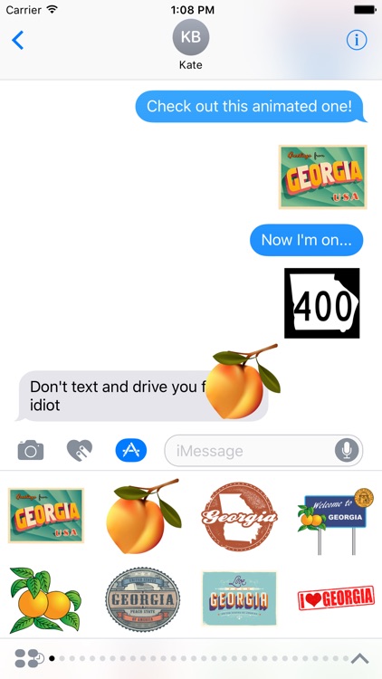 Georgia Stickers