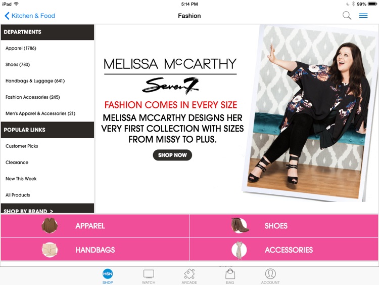 HSN for iPad