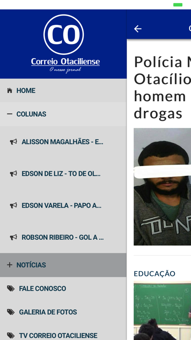 Correio Otaciliense screenshot 3