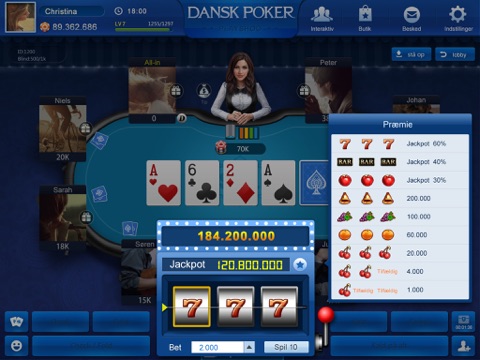 Dansk Poker HD screenshot 2