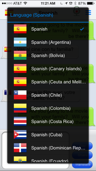 Screenshot #2 pour mText2Speech - Text to Speech