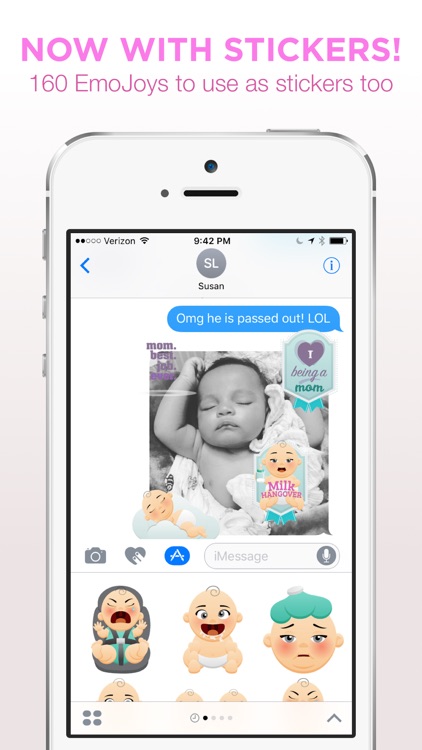 Bundle Of EmoJoy - Emojis for New Moms screenshot-4
