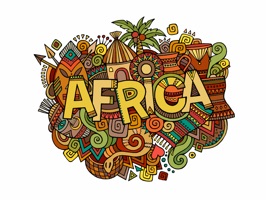 Show your pride for Africa with this country themed pack of stickers