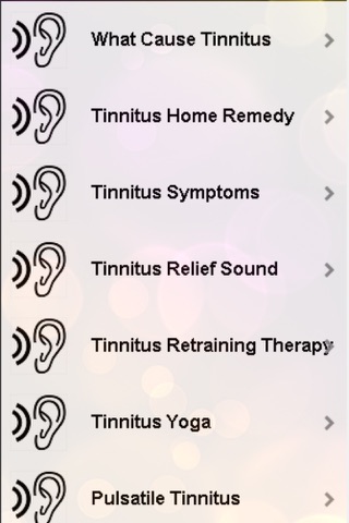 Tinnitus Treatment - How to Treat Tinnitus and Ringing in Ears screenshot 3