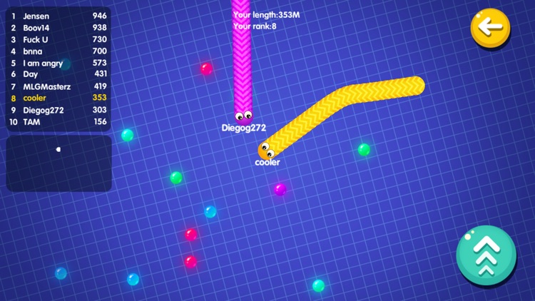 Snake Battle Game