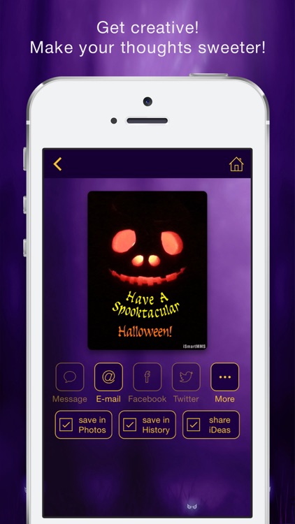 Halloween Cards Maker screenshot-4