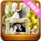 Wedding Photo Frames Deluxe makes a perfect combination of a photo editing and customizing app which allows you can play with your creativity and add some humor in your pictures