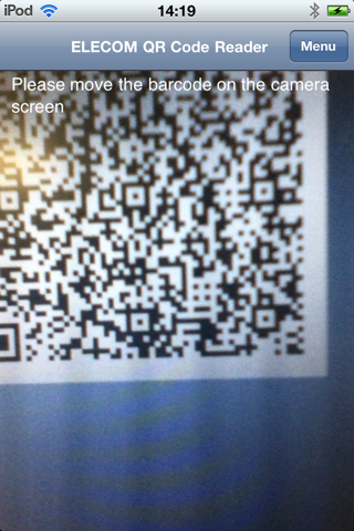 ELECOM QR Code Reader (Free) screenshot 3