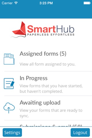 SmartHub Forms screenshot 2