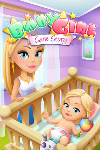 Baby Girl Care Story - Family & Dressup Kids Games - náhled