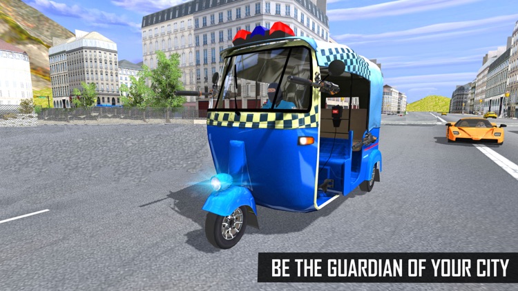 Police Tuk Tuk: Auto Rickshaw Driving Simulator