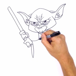 How To Draw - Learn to draw pictures for star wars edition and practice drawing in app