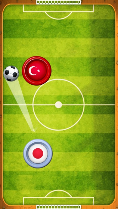 エアホッケー トーナメント - サッカーゲームのスクリーンショット1 エアホッケー トーナメント - サッカーゲームのスクリーンショット1