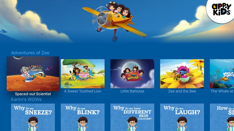 cartoons for kids on Apple TV