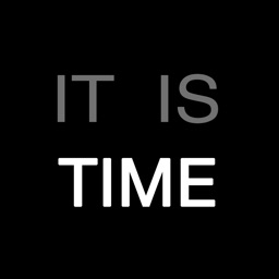IT IS TIME - A beautiful, minimalistic clock