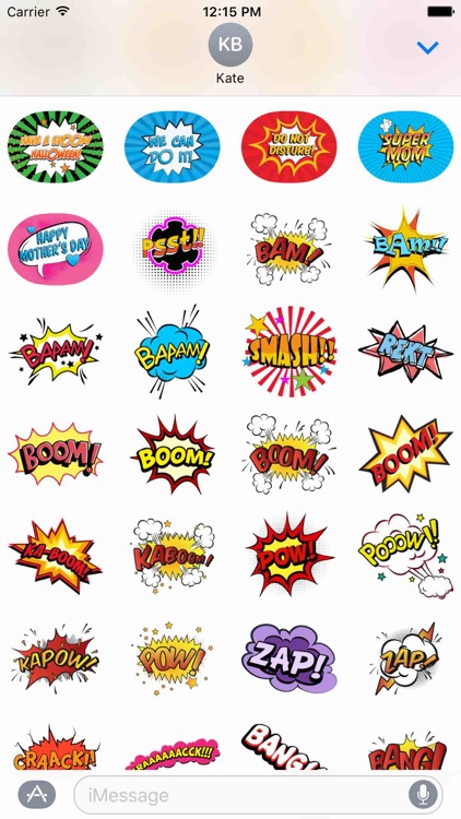 Comic Stickers Pack! screenshot-3