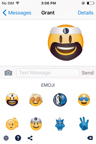 Dallas Mavericks Emoji screenshot 3