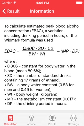 Breathalyzer - alcohol test & alco calculator screenshot 3