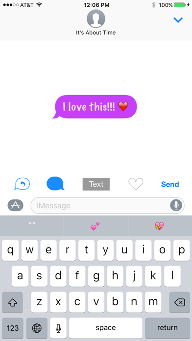 How to cancel & delete Color Text Bubbles on iMessage from iphone & ipad 2