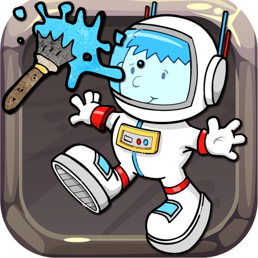 Colouring Books Astronaut iOS App