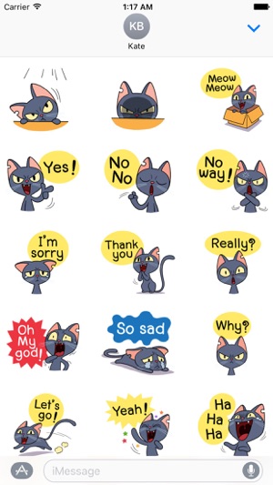 Lovely And Naughty Cat Sticker(圖2)-速報App