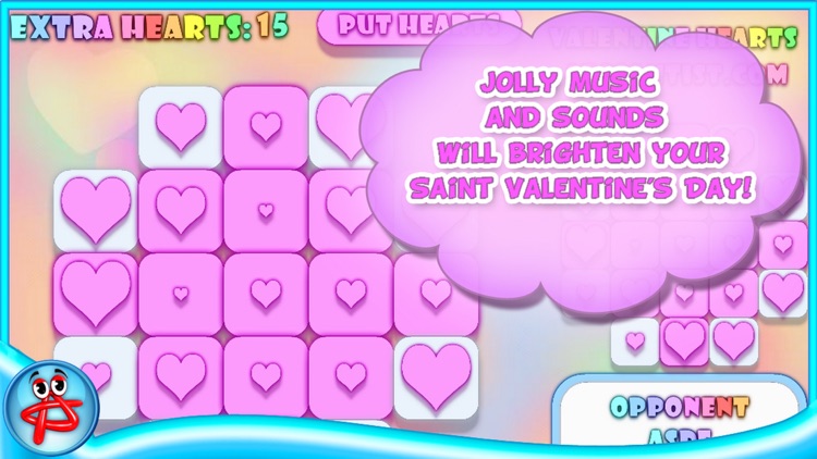 Valentine Hearts: Match 3