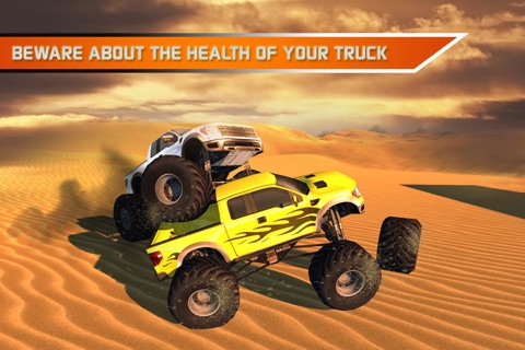 4x4 offroad monster truck - police car driving 3D screenshot 3