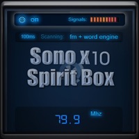 Sono X10 Spirit Box app not working? crashes or has problems?