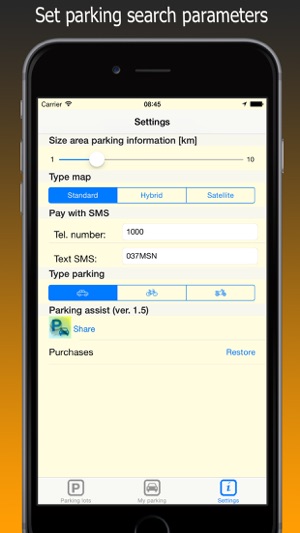 Park Assistance - find parking for your car, bike(圖5)-速報App