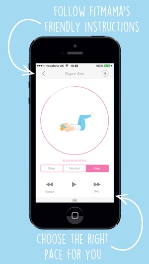 FitMama – 5 Minute Post Pregnancy Home Workouts(圖2)-速報App