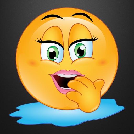 Flirty Emojis 3 - It Tastes So Good! Stickers iOS App