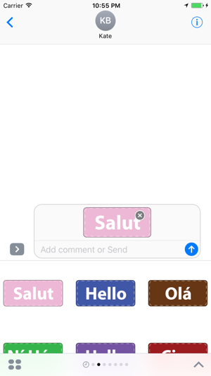 Say Hello - Multi Lingo Animated Sticker