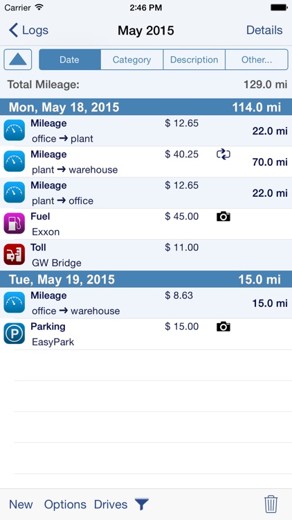 MileTracker - Mileage Tracker and Reporting