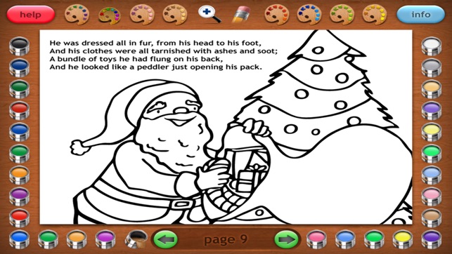 Coloring Book 31 The Night Before Christmas(圖4)-速報App