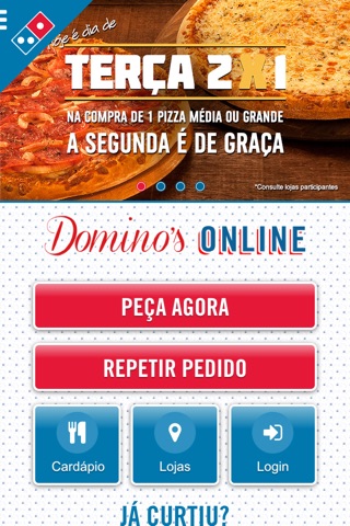 Domino's Pizza Brasil screenshot 2