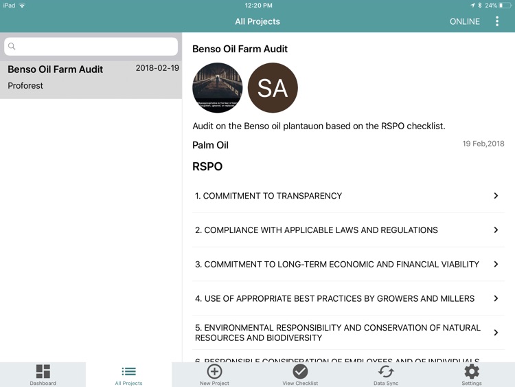 Proforest Field Audit App screenshot-3